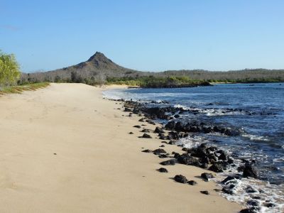 Strand vor dem Cerro Dragon (