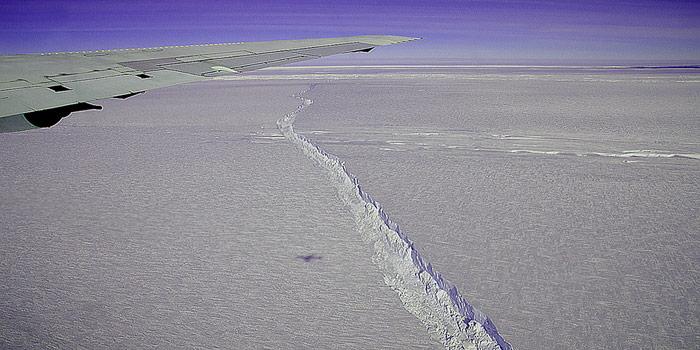 Pine Island Glacier Überflug