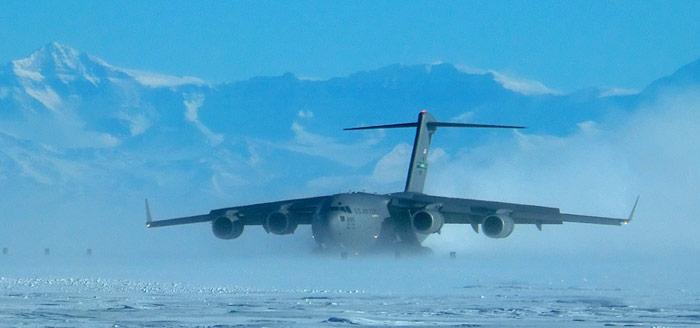 McMurdo C 17 Landung