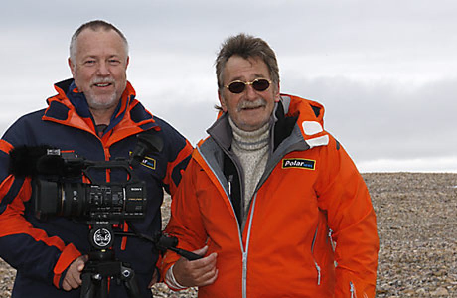 Filmteam in Spitzbergen